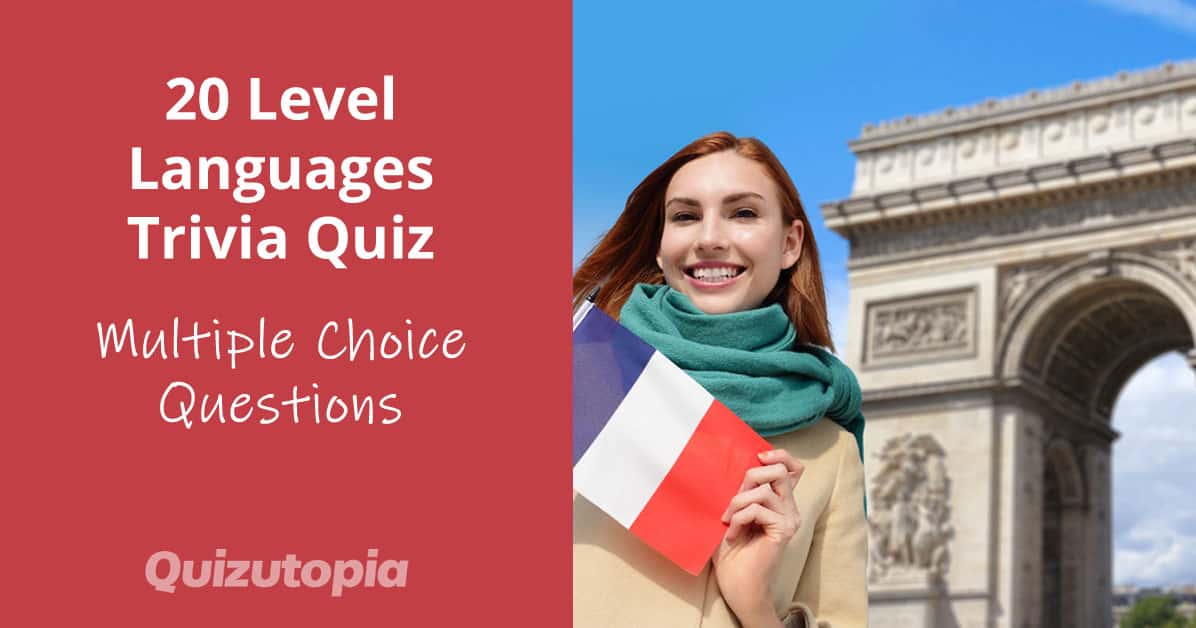 20 Level Languages Trivia Quiz (Multiple Choice Answers)