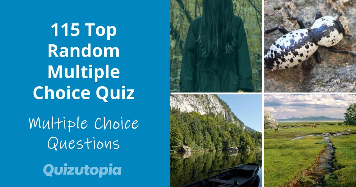 115 Top Random Multiple Choice Quiz Questions And Answers