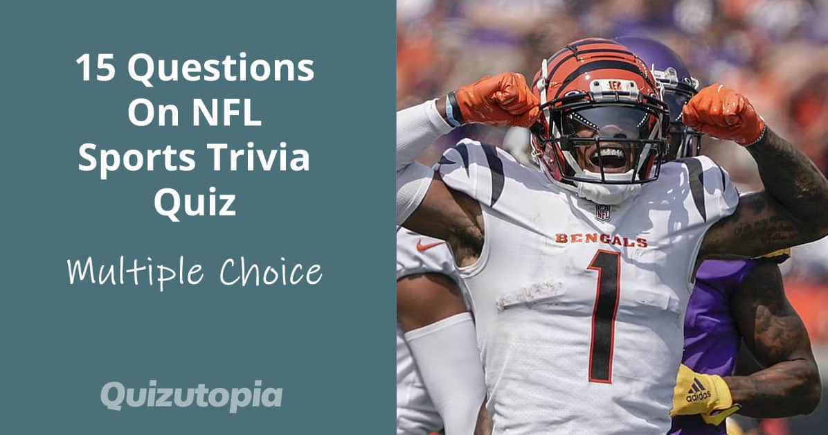 15 Questions On NFL Sports Trivia Quiz